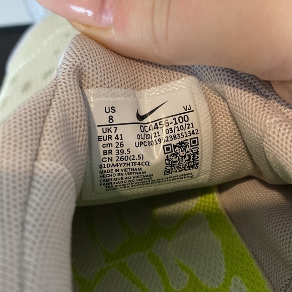 Nike free run trail crater